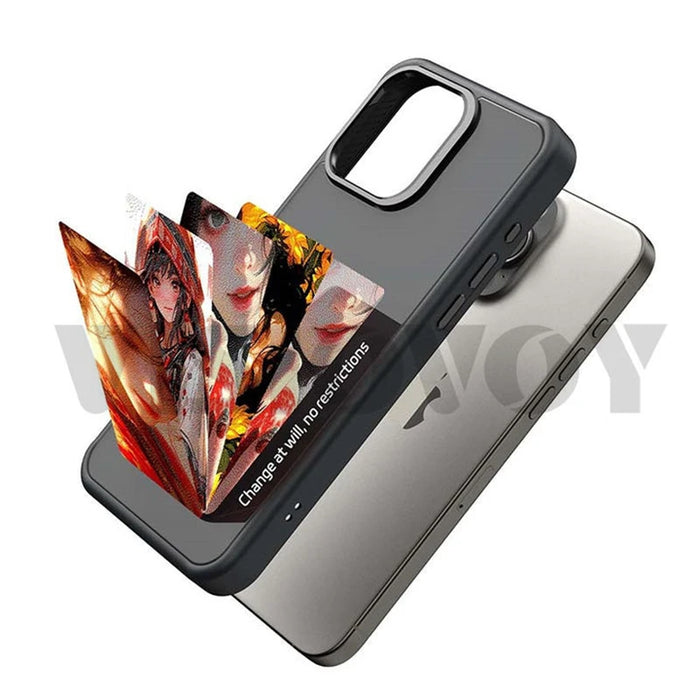 NFC Function Smart Phone Case For E ink 4 Color Screen DIY Fashion Phone Case
