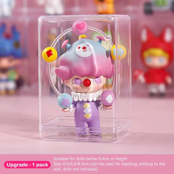 Acrylic Mystery Box Storage Display Frame Single Transparent Box Display Stand Case Dust Proof Toys Collectible Artcrafts Boxes