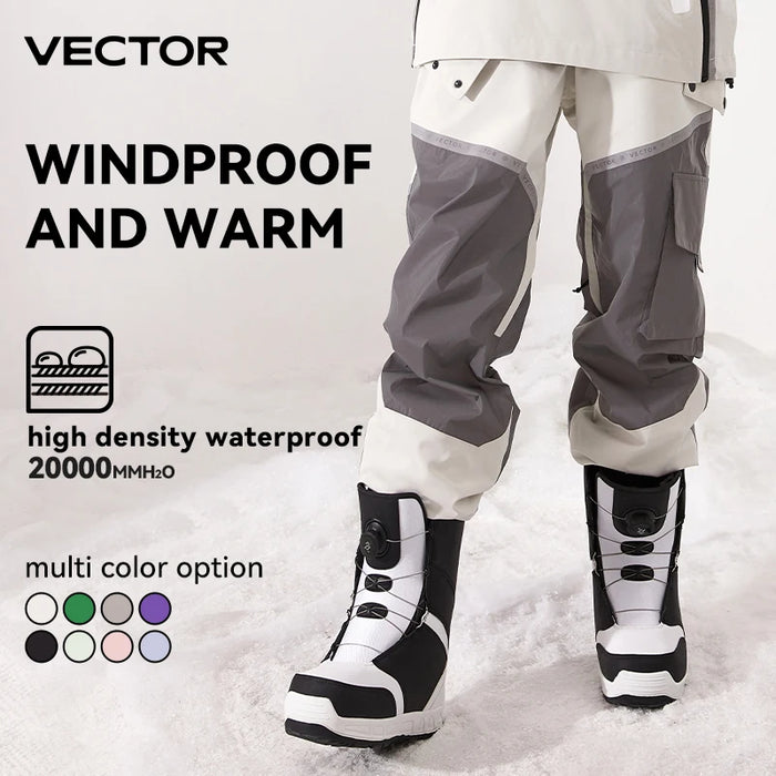 Winter Ski Pants Women Warm Snow Trousers