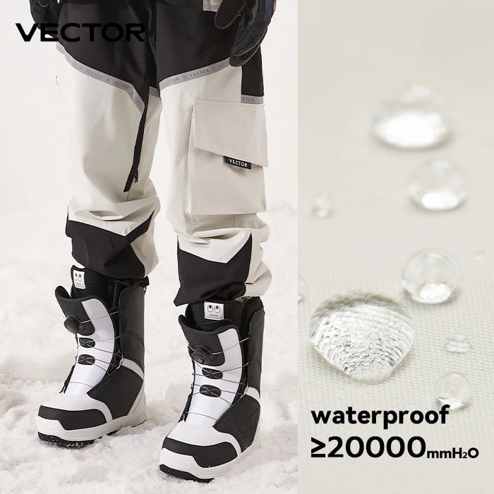 Winter Ski Pants Women Warm Snow Trousers