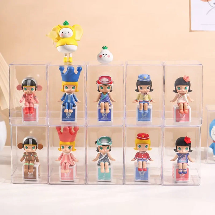 Acrylic Mystery Box Storage Display Frame Single Transparent Box Display Stand Case Dust Proof Toys Collectible Artcrafts Boxes