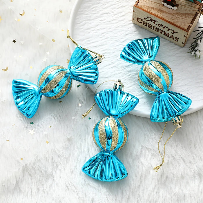 Mix Cute Candy Donuts Cupcake Ice Cream Cone Christmas Ornaments
