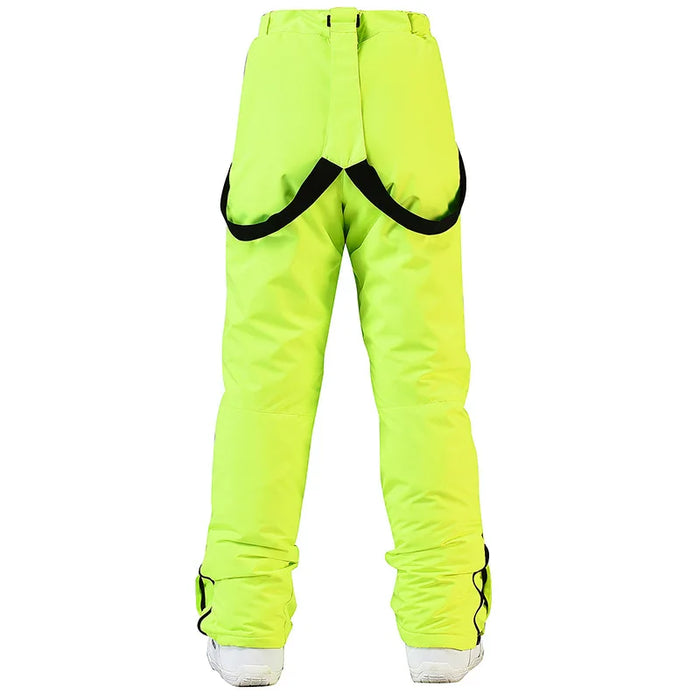 Thicken Ski Pants Women Waterproof Winter Snow Pants