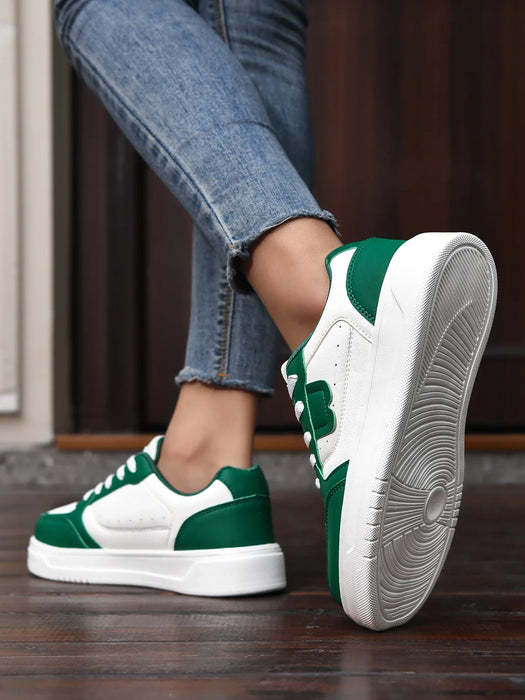 HKDQ Trendy Skate Shoes Unisex Platform Casual Sneakers Women Low-cut Comfortable Lightweight Outdoor Skateboard Shoes For Men