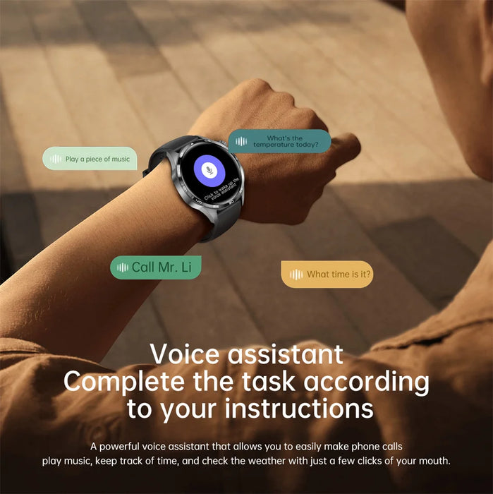For HUAWEI GT5 Pro GPS NFC Smart Watch Men 360*360 AMOLED Screen Heart rate Bluetooth Call IP67 Waterproof Man Smartwatch 2025