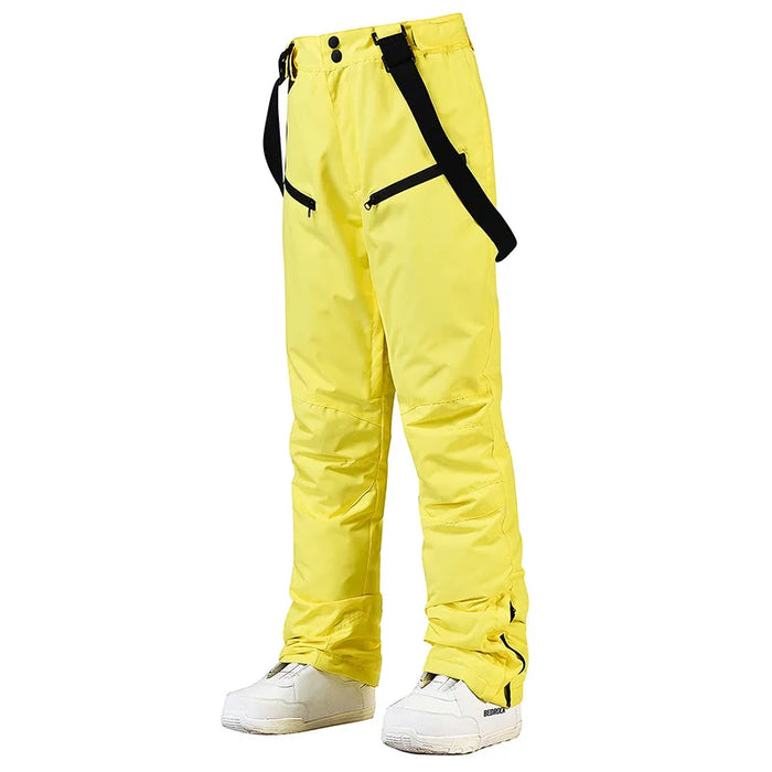 Thicken Ski Pants Women Waterproof Winter Snow Pants