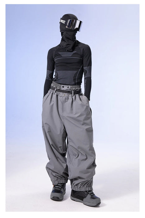 COPOZZ Winter 3L Male Ski Pants Outdoor Sports Permeable Waterproof
