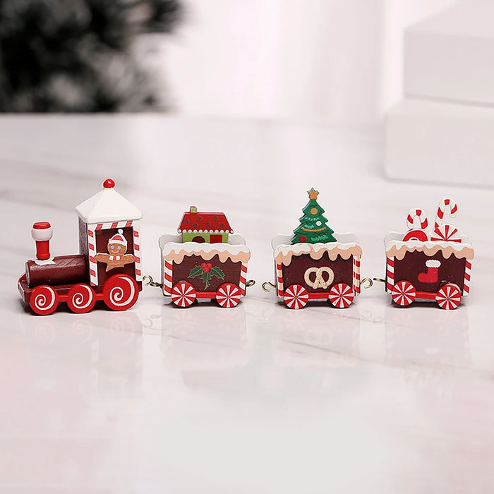 Wooden/Plastic Train Christmas Ornament Merry Christmas Decoration