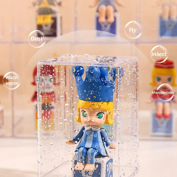 Acrylic Mystery Box Storage Display Frame Single Transparent Box Display Stand Case Dust Proof Toys Collectible Artcrafts Boxes