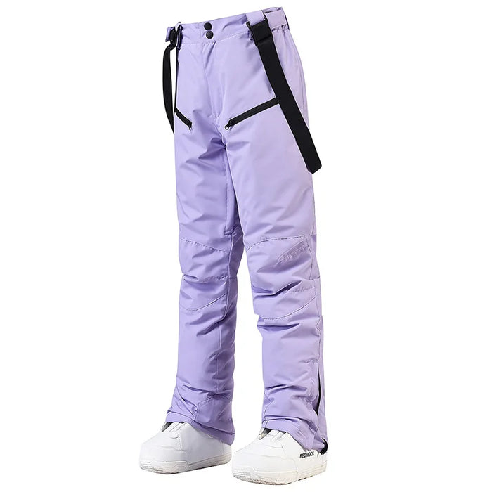 Thicken Ski Pants Women Waterproof Winter Snow Pants