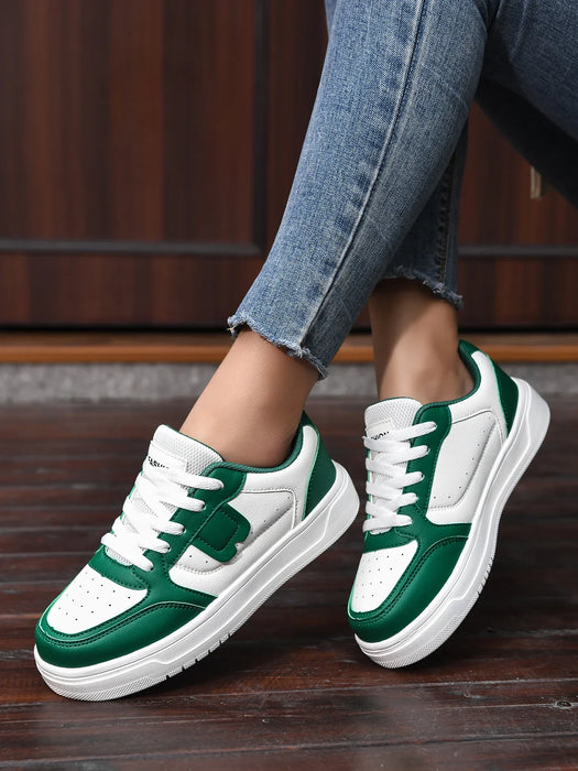 HKDQ Trendy Skate Shoes Unisex Platform Casual Sneakers Women Low-cut Comfortable Lightweight Outdoor Skateboard Shoes For Men