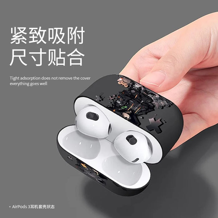 For AirPods 4 2024  pattern wireless earphone frosted shell protective case suitable for Airpods 4 Pro 1 2 3  wholesale 