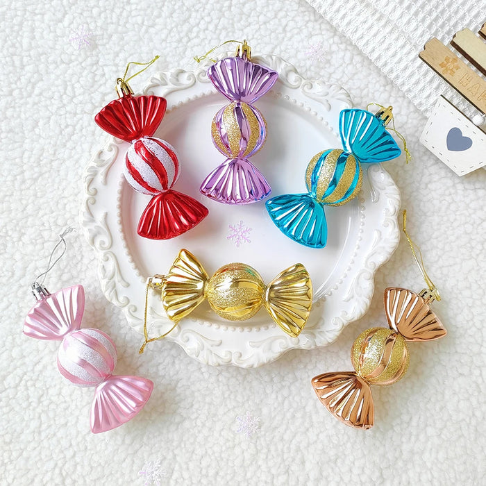 Christmas Hanging Candy Balls Ornament Donut Cupcake Ice Cream Cone