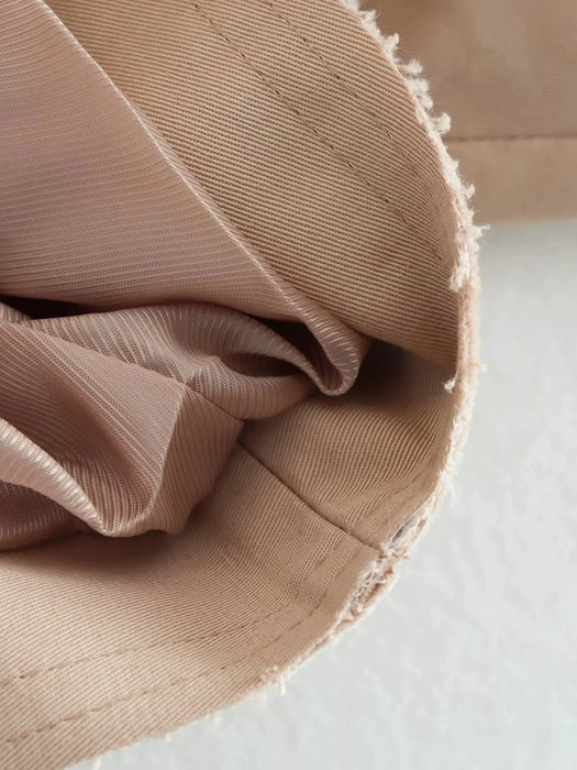 Belt Cropped Trench Spring Jacket