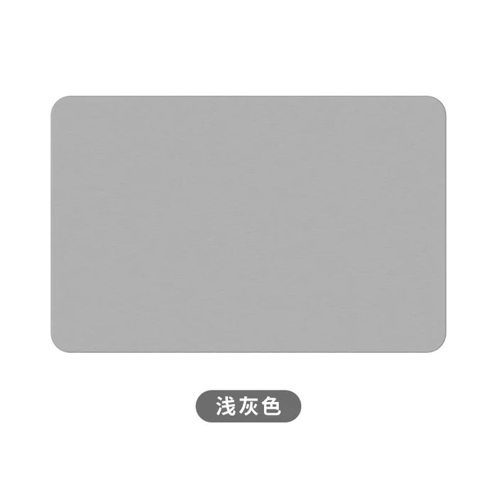 Diatomite Mat Stone Bath Mat Super Absorbent Diatomite Carpet Quick Drying Diatomaceous Earth Bath Mats Non-Slip Shower Rug