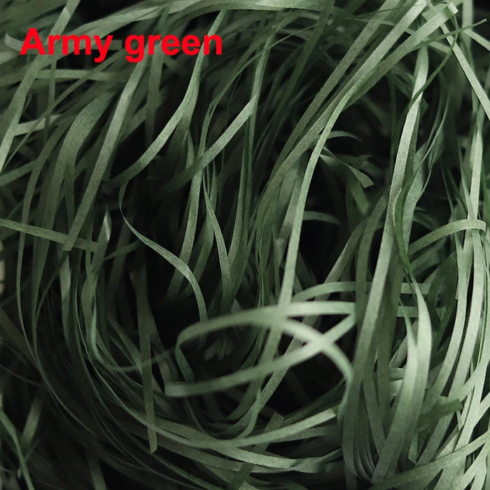 100g Raffia Tissue Paper Grass Stuffers Shredded Paper Crinkle Easter Basket Eggs Fillers Raffia Grass Tissue DIY Gift Box Decor