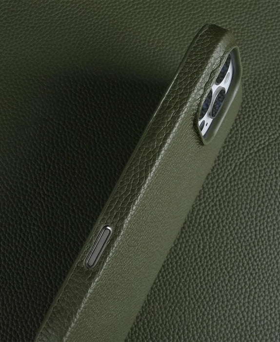 Luxury Magnetic Magsafe Genuine Leather Case For iP 16 Pro Max 15 14 13 12 11 Phone Cases Back Cover