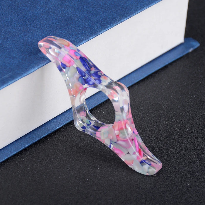 Thumb Book Support Bookmark School Supplies Petal Reading Aids Spreader Marque Page Segnalibro Book Accessories Book Page Holder