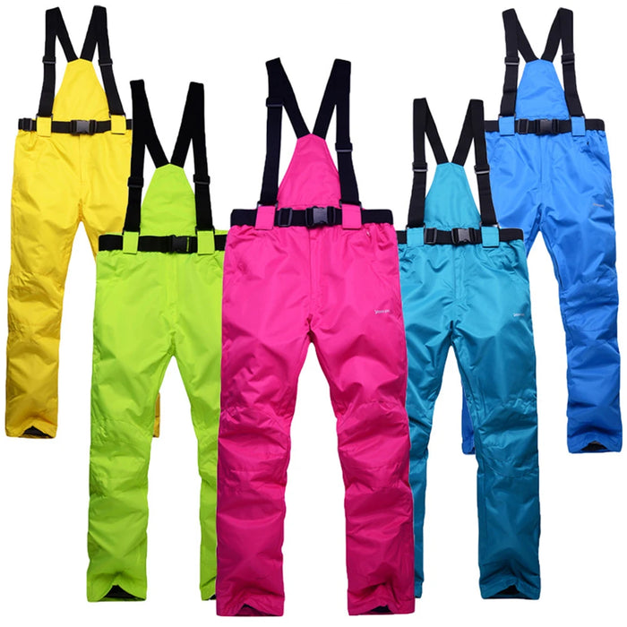 Outdoor Winter Ski Snow Trousers Water Resistant Snowboard Pants Thick