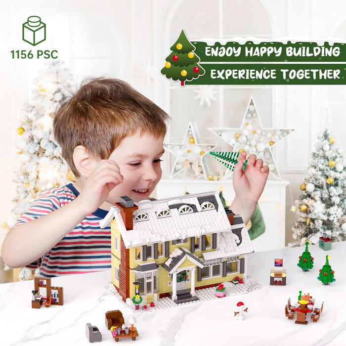 Christmas Winter Village Cafe Building Toy
