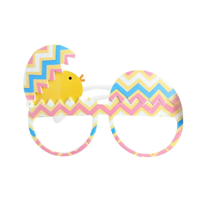 Creative Easter Glasses Eye Wear Accessories Party Decor Easter Headbands Chick Bunny Glasses DIY Gift Funny Glasses Men Women