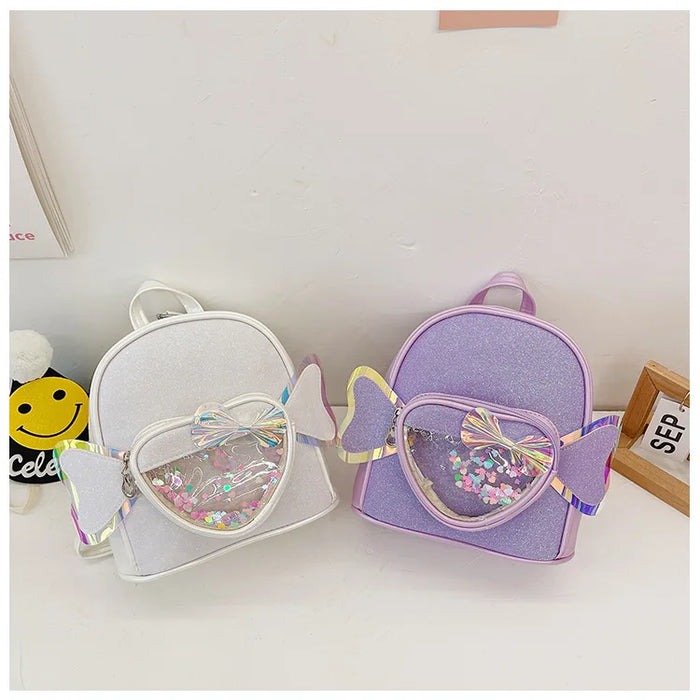 Children's PU Cartoon Bag Personalized Name Lightweight