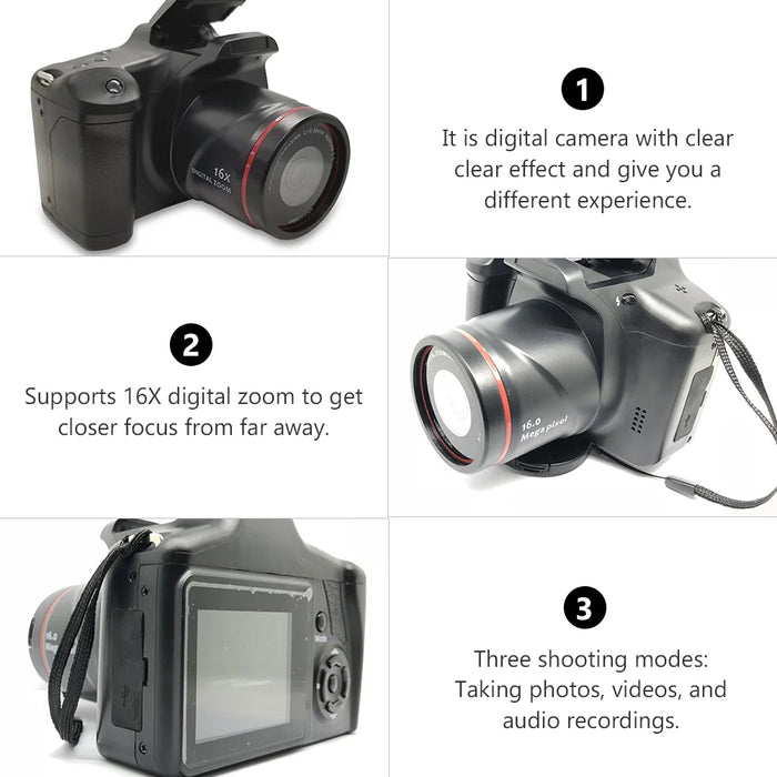 Digital Video Camera Photographer Recorder 1080P