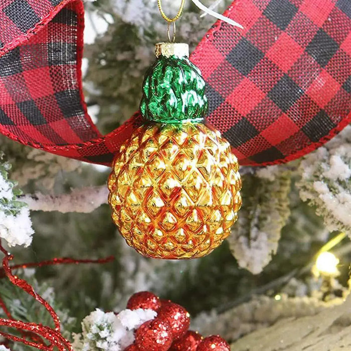 Christmas Tree Decorations Avocado Fruit Pineapple Cupcake Donut Ice Cream
