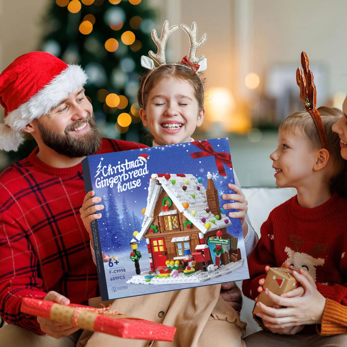 Christmas Winter Village Cafe Building Toy