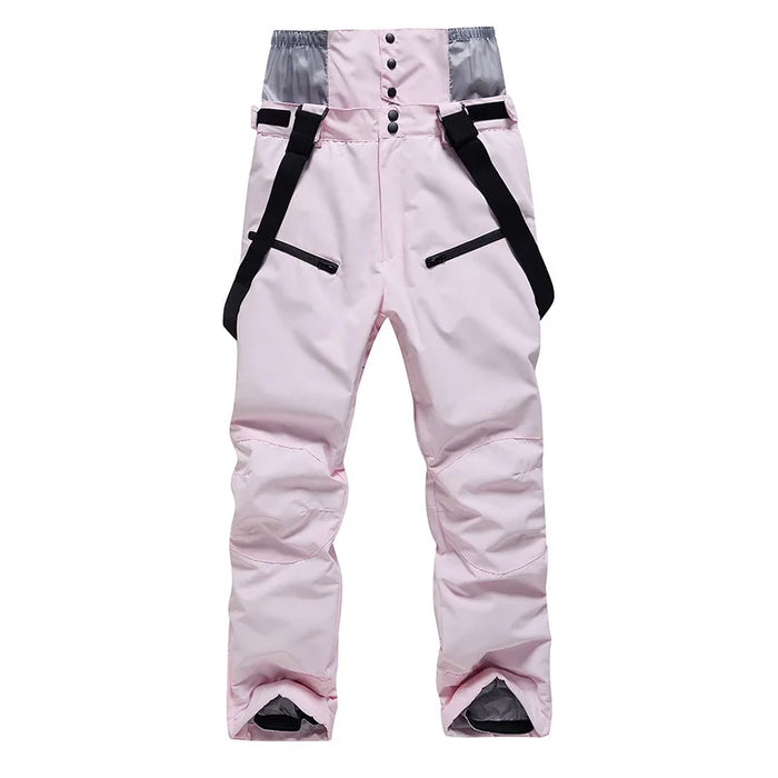 Thicken Ski Pants Women Waterproof Winter Snow Pants