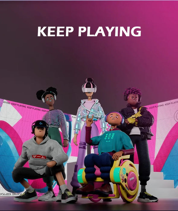 Logitech G435 LIGHTSPEED Bluetooth Wireless Gaming Headset Surround Sound Headphone