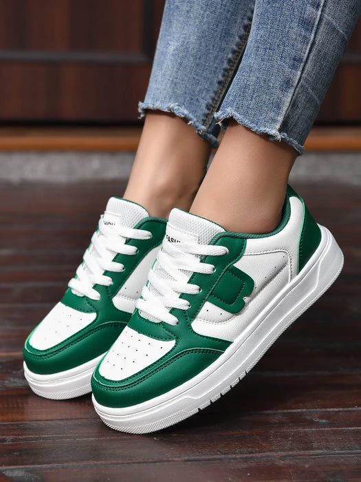 HKDQ Trendy Skate Shoes Unisex Platform Casual Sneakers Women Low-cut Comfortable Lightweight Outdoor Skateboard Shoes For Men