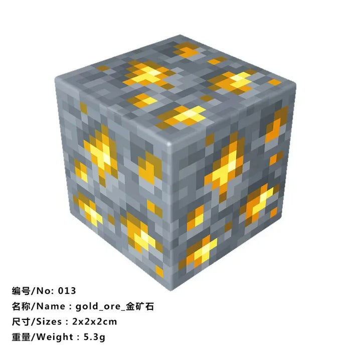 76 style my world Minecraftinglys mini-assembly diagram magnetic building blocks splicing mine magnet model building blocks toys