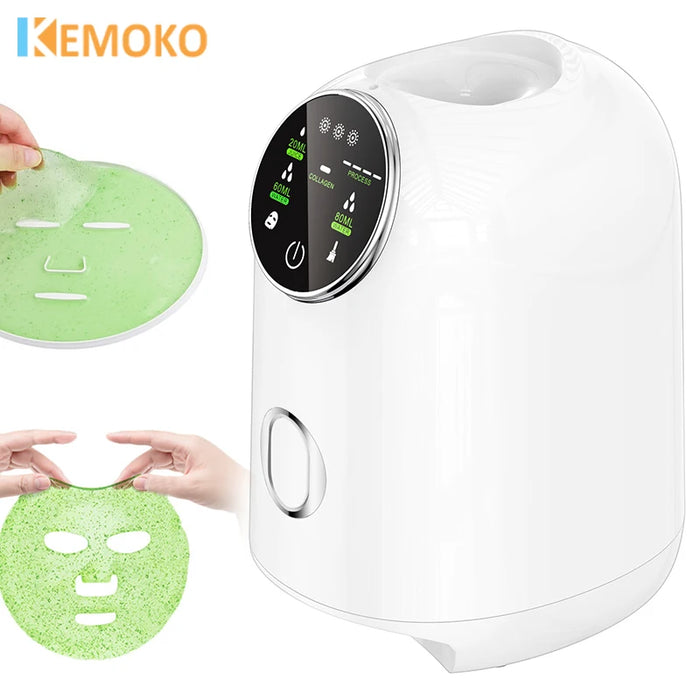 Face Mask Machine DIY Vegetable Juice Collagen Automatic Mask Maker Self-Make Natural Fruit Home Use Beauty Salon Mask Device
