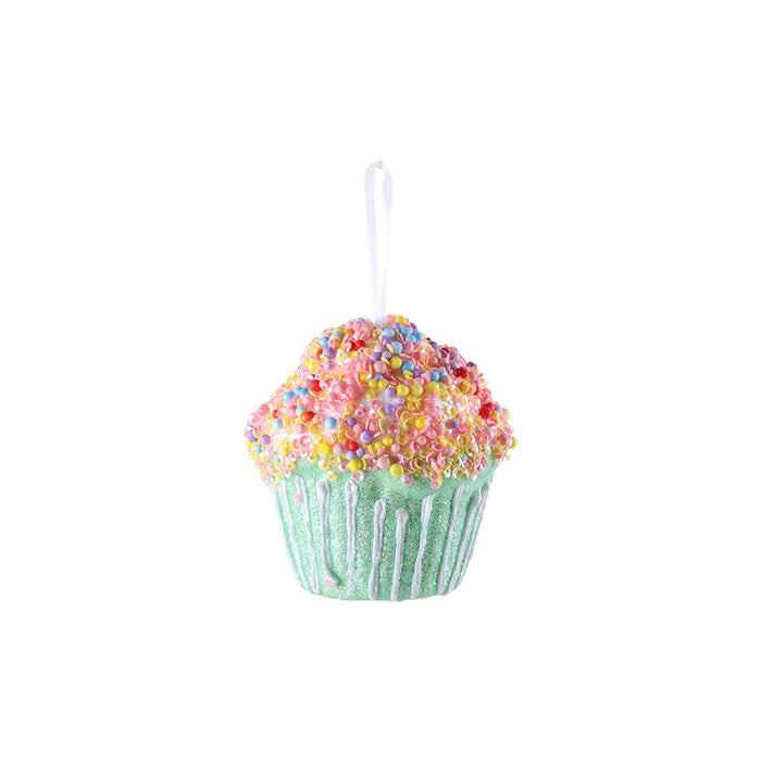 Mix Cute Candy Donuts Cupcake Ice Cream Cone Christmas Ornaments