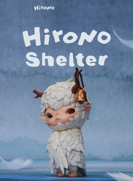 Hirono Shelter Series Anime Action Figurines Collectible Model Toys Home Desktop Decor Ornaments Dolls Children Birthday Gifts