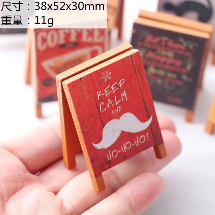 Mini Chalkboard Painting Christmas Halloween Day