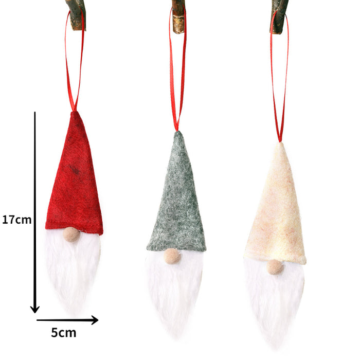Christmas Santa Snowman Deer Doll Decoration