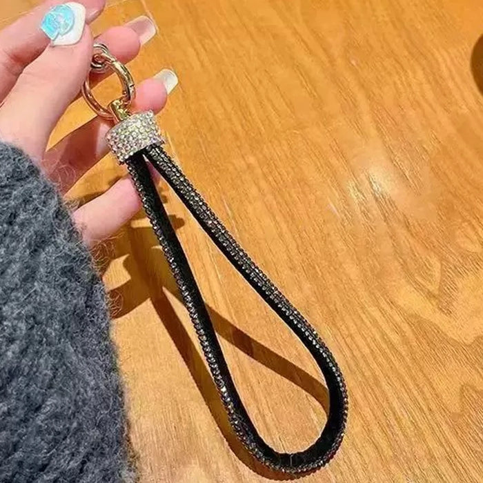 For Cell phone lanyard pendant phone strap Keychain on the phone Wrist chain luxury rhinestone pendant chain diamond bracelet
