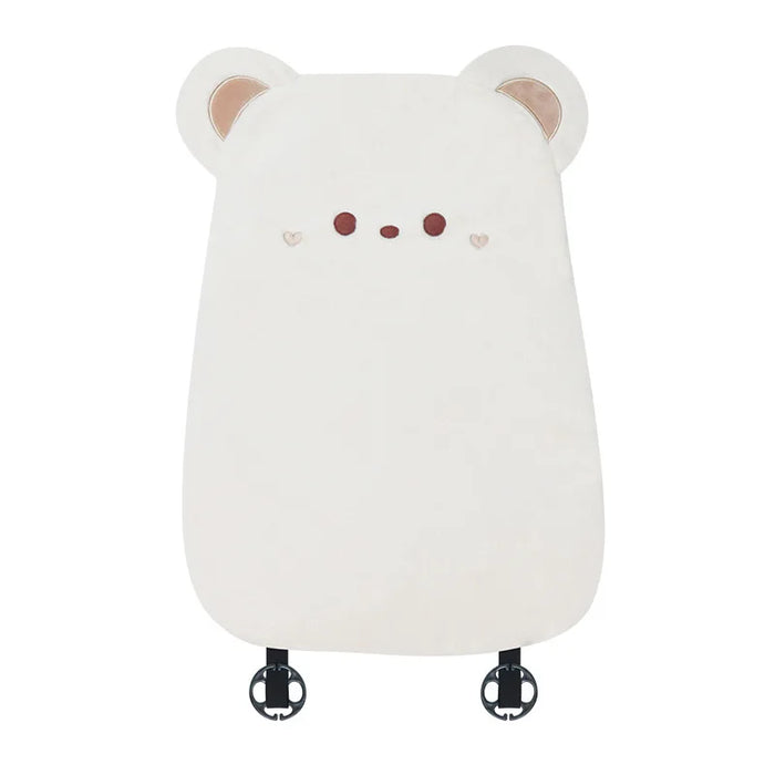 Plush Cute Cartoon Car Seat Cushion Pad Full Set Breathable Four Seasons Car Seat Cover Anti Slip Interior Accessories Universal