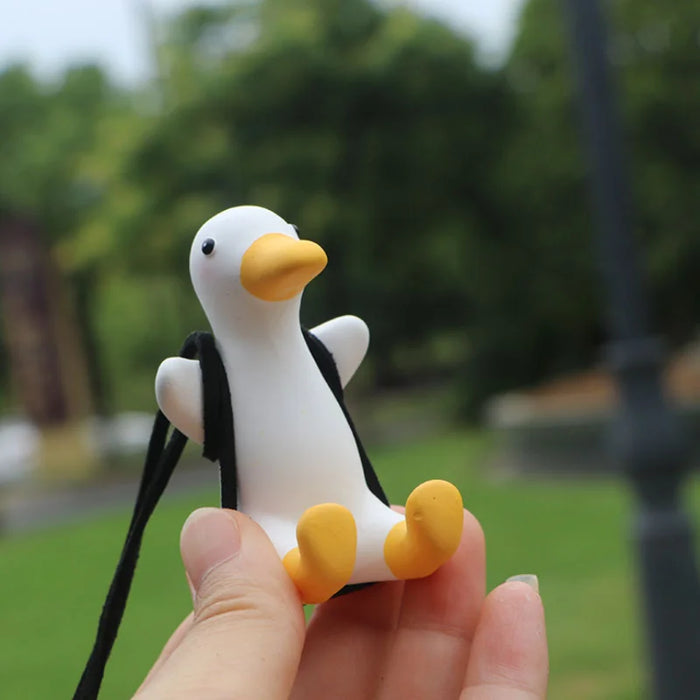Cute Little Swinging Duck for Car Pendant Interior Accessories