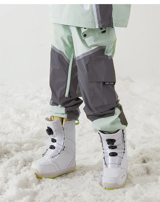 Winter Ski Pants Women Warm Snow Trousers