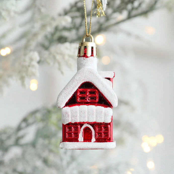 2pcs Snowman Christmas Balls Ornaments Christmas Tree Hanging Bauble