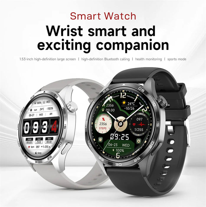 For HUAWEI GT5 Pro GPS NFC Smart Watch Men 360*360 AMOLED Screen Heart rate Bluetooth Call IP67 Waterproof Man Smartwatch 2025