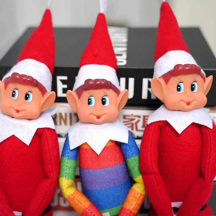 Christmas Elf Doll New Bookshelf Fairy Doll Accessories
