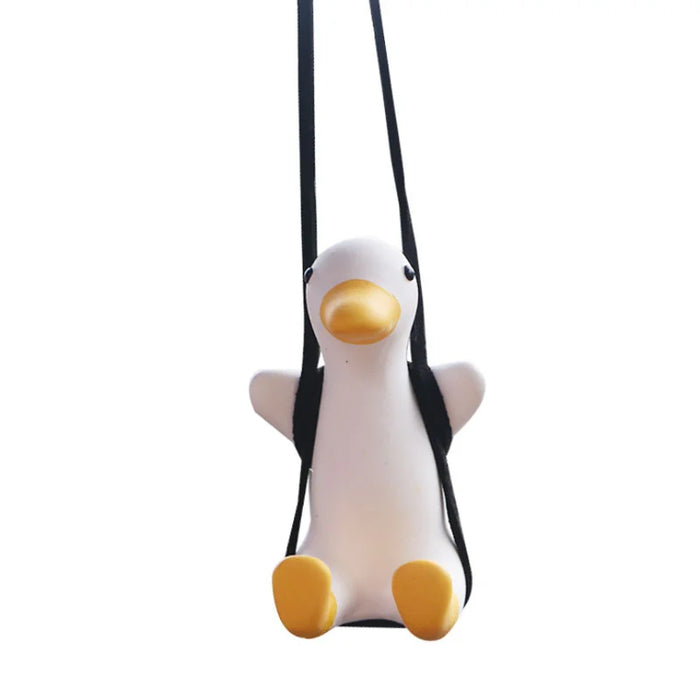 Cute Little Swinging Duck for Car Pendant Interior Accessories
