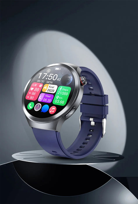 2025 New Micro Physical Examination ECG SmartWatch Blood Pressure Emotional Detection Fatigue Monitoring Smartwatch