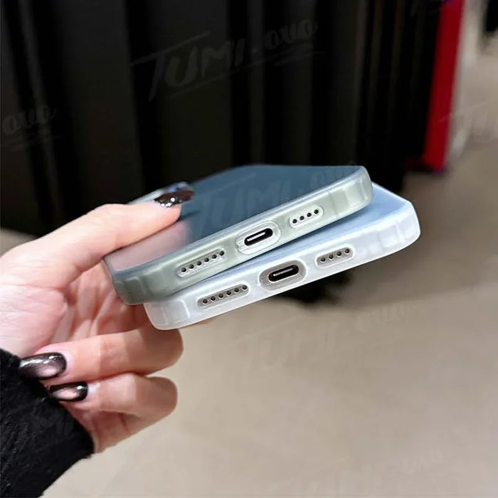 Cartoon Cute Destruction Hirono Case for iPhone 16 15 14 13 Pro Max Plating Matte Hard