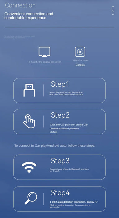 Android 13 Ai Box Wired to Wireless Carplay Android Auto Adapter WiFi For Youtube Nexflit Cars Smart Ai Box Bulit in Play Stroe