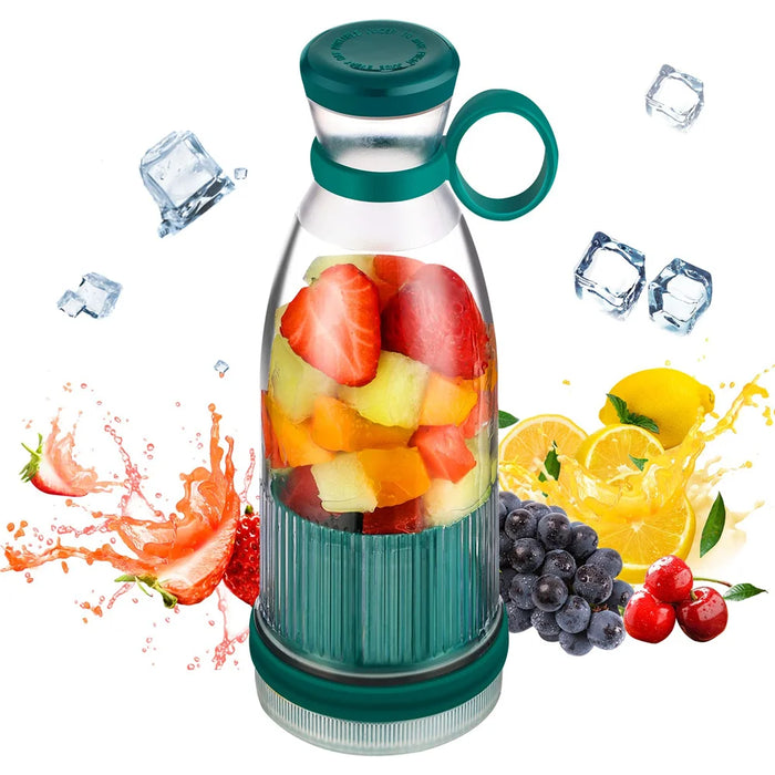 Portable Blender in Bottle Fresh Juicer Blender Rechargeable Mixer Smoothie Blender Electric Orange Fruit Juice Extractor Machine